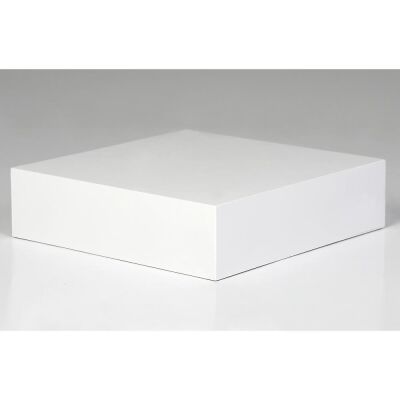 Podest für Produktfotografie 45x45x12cm weiß lackiert