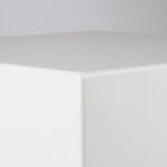 Podest für Produktfotografie 45x45x12cm weiß lackiert