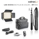 Walimex pro LED Niova 900 Plus Bi Color Set mit  WT-806 Stativ