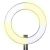 Falcon Eyes Bi-Color LED Ringlampe Dimmbar DVR-384DVC auf 230V