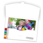 Bildertaschen für Nachbestellungen 25 Stück Motiv "Stifte", Bildformate bis 15 x 21 cm