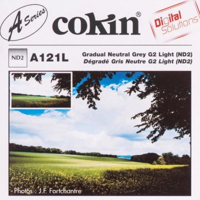 Cokin A121L Verlauffilter halbgrau ND2