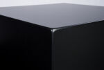 Studio Sitzwürfel groß 52x52x75cm schwarz lackiert