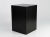 Studio Sitzwürfel groß 52x52x75cm schwarz lackiert
