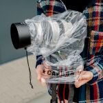 Caruba Regenhüllen 2er Pack für DSLR-Kameras
