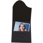 Passbildmappe und Bewerbungsbildmappe Wave (100 Stück)  für Bilder bis 7x10 cm