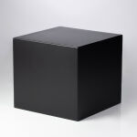 Studio Sitzwürfel Set 2-tlg. schwarz lackiert