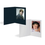 Daiber Portraitmappen PROFI-LINE 50 Stck. 15 x 20 cm Leinenkarton schwarz