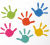 Bildmappe für Schul- und Kindergartenfotos 25 Stck. "Hände"